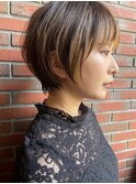 20代30代40代 王道丸みショート
