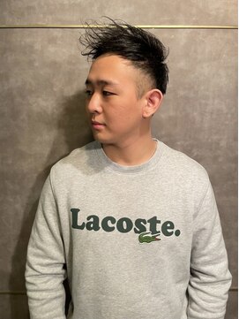 ロバーツ 国立(ROBERTS) 韓国ショートパーマ<理容室><国立/国立駅/メンズ>