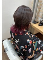 ヘアーブランシェ 貝塚店(HAIR Branche)&nbsp;ミディアムウルフ