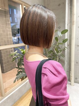 トマト(TOMTO) 【HOSSY】ミニボブ_ぱつっとボブ☆大人ボブ