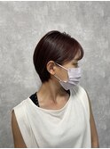 【 C’LD 】お客様スタイル_丸みショートと秋カラー