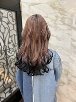 ティンク 関内(Tink)&nbsp;ピンクベージュ×ディープブラック