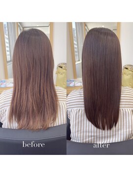 リアン 四条大宮店(Lien) 『髪質改善』カラーエステ（白髪染め、グレイカラー対応）