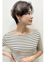 イーズ 鎌倉(e's)&nbsp;《e's イーズ鎌倉》ハイライトで作る奥行き感◎ハンサムショート