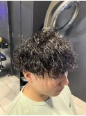 マッシュ×波巻きパーマ×スパイラルパーマ×ツイストスパイラル