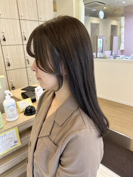 ビューティシモ 川越(Beautissimo) 【板倉花連】*. おくれ毛×アッシュブラウン.*