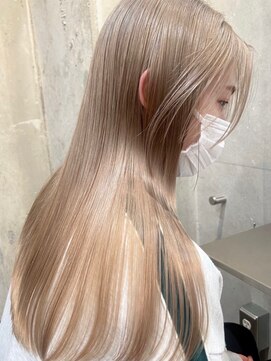 サイン 渋谷(SIGN) レイヤーカットイヤリングカラーインナーカラーケアブリーチ