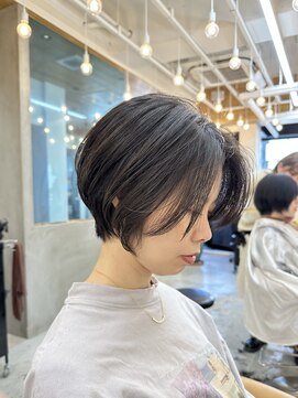 ロンドアジュール 横浜(Lond azur) ☆ナチュラルなセットで大人くびれショート☆横浜ショート