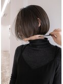軽やかな質感ボブ