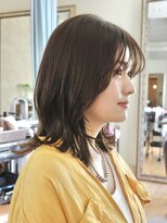 ビュートリアム265(BEAUTRIUM 265)&nbsp;◆ミディアムレイヤー/レイヤーカット/銀座/くびれヘア/ブラウン