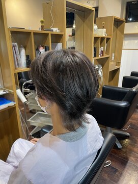 美容室オルセー ウルフハイライトインナーカラー