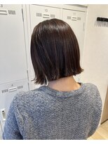 ステラバイケンジ(STELLA by KENJE)&nbsp;大人綺麗ボブ/藤沢/髪質改善縮毛矯正/ショート/脱白髪染め透明感