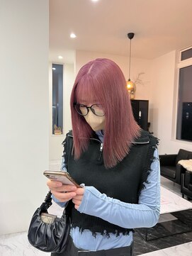 ラフヘアデザイン(Raf hair design) ピンクヘアー