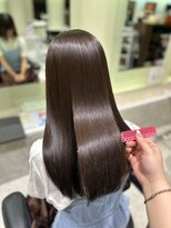 リー 尼崎(Lee)&nbsp;髪質改善艶カラー 艶髪オージュアトリートメント レイヤーカット