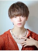 ナチュラル無造作マッシュ