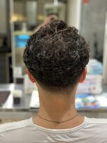 アトリエナガノ(atelier nagano)&nbsp;ツーブロック/メンズパーマ/ニュアンスパーマ/ブルージュ