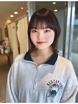 ヘアメイク シュシュ(Hair make chou chou) ボブ/切りっぱなしボブ/外はねボブ/髪質改善