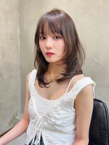 銀座　cheri透明感グレージュ×レイヤーカット
