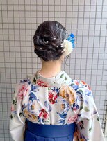 卒業式ヘアセット
