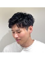 ミセン(MISEN)&nbsp;ツイスパ×ツーブロックショート