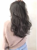 【lamp尾崎】アッシュグレー、ロングレイヤー