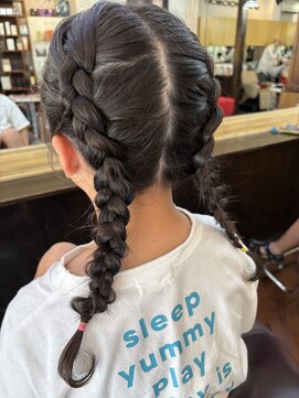 シャンプーボーイアネックス(SHAMPOO BOY Annex) キッズヘアアレンジby ERINA