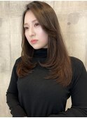 ワンカールで十分♪ロングレイヤー