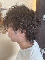リブレ ジュネス 郡山堤下店(Libre jeunesse) 大人かっこよく波巻きパーマ