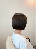 ぱつんとボブ
