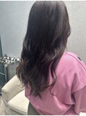 【30代,40代】ショコラカラーバイオレットカラー秋カラー