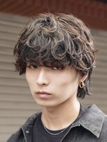 フィフス トウキョウ (fifth TOKYO) 渋谷シャドウパーマメンズカットセンターパートウルフ