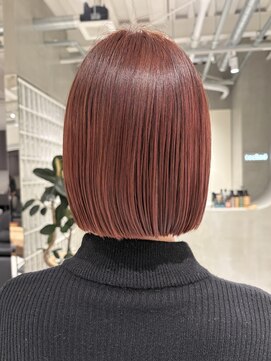 テクネ 天神大名(techne) 天神大名ピンクベージュダブルカラーケアブリーチレイヤーカット