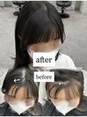 〔LICCA AMANE〕割れない前髪矯正してみませんか？