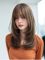 ダル 渋谷/表参道(DAL.)&nbsp;レイヤーカット髪質改善カラーブリーチなしダブルカラー韓国