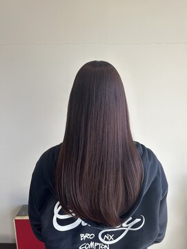 ヘアサロン エン(hair salon en.) やわらかさ抜群◎ブラウンベージュで透明感カラー