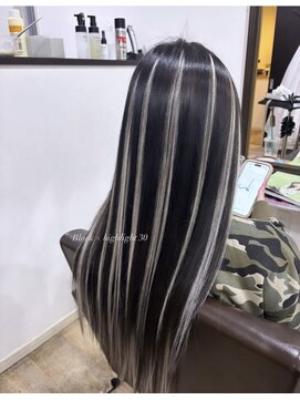 ル ジャルダン ヘアー プロデュース(Le.jardin hair produce) ホワイトハイライト（シールエクステ）