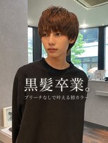 ミンナノポリシー(MIN NANO//POLICY)&nbsp;黒髪卒業・ブリーチなし初カラー