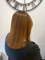 インパークス 町屋店(hair stage INPARKS)&nbsp;ローレイヤーロング×ベージュカラー【町屋店】
