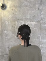 オクサ(oxa)&nbsp;お呼ばれヘアセット/結婚式ヘアアレンジ/シニヨン/カチモリ