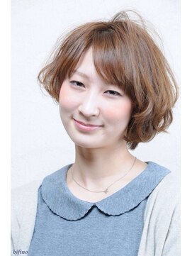 ビフィーノ イーリス 川西店(bifino iris) ふわアシメボブ