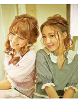 ペア割ヘアセット