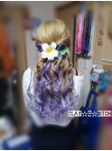 仙台エクステ へそ下ストレート スーパーロング
