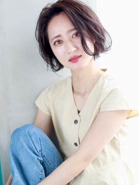 バース(BIRTH) 天神【BIRTH】無造作カールの大人ボブ