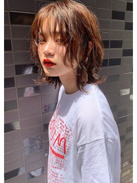 ディフィー(Defi) Defi京橋 ミディアム×マッシュ×ウルフ 【大阪　京橋】