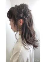 アレクサンドルオブカラーズカナザワ(ALEXANDRE OF COLORS KANAZAWA)&nbsp;【くるりんぱ】【ハーフアップ】