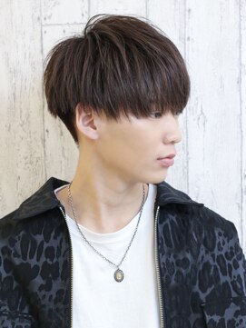 ベーア(Bar) 表参道/ナチュラル刈り上げ韓流マッシュ【前下がり】