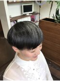 大人可愛いツーブロックマッシュ！20代　30代　40代　50代