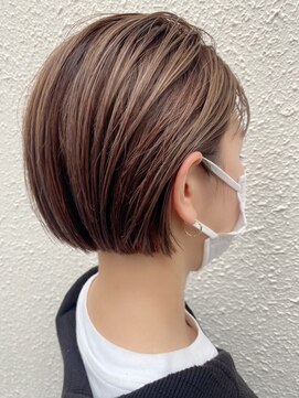 ナンバーナイン 札幌大通(NUMBER NINE) 【 highlight short bob 】