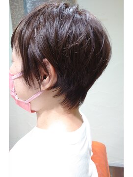 タントラ(tantra) シースルーマッシュショート   ラベンダー