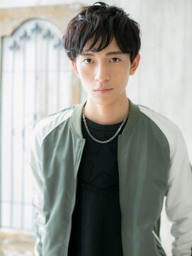 モッズヘア メン 南越谷南口店(mod's hair men) 重めランダムパーマニュアンスマッシュM